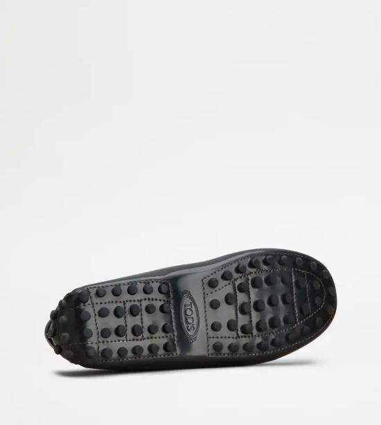 25FW 토즈 고미노 레더 드라이빙슈즈 XXW22L0IT90TWRB602 Black - TODS