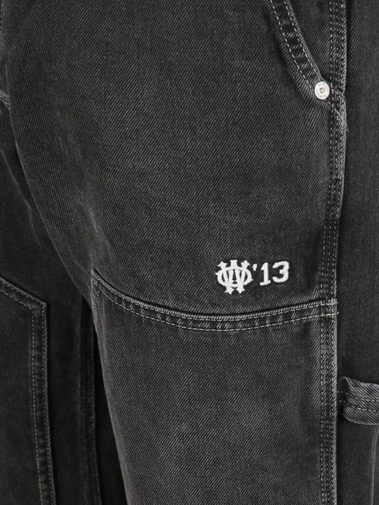 25FW 오프화이트 데님 팬츠 OMYA191F25DEN0011301 Black - OFF WHITE