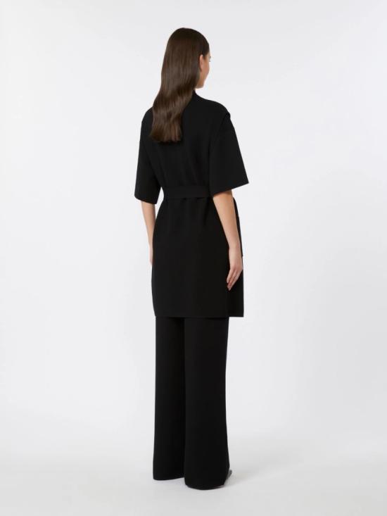 25FW 막스마라 abete 롱 베스트 2526356011600005 Black - MAX MARA