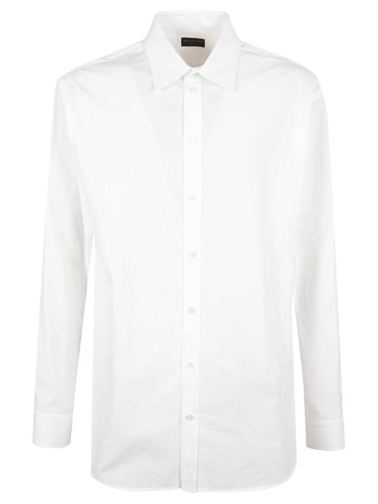  발렌시아가 긴팔 셔츠 850808MTTM129000 White
