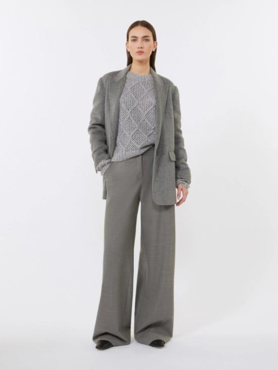 25FW 막스마라 트레이닝/조거 팬츠 2526136072650010 Grey - MAX MARA