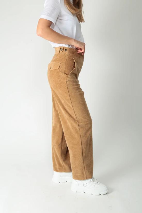 25FW 막스마라 스트레이트 팬츠 2526786018650001 Brown - MAX MARA