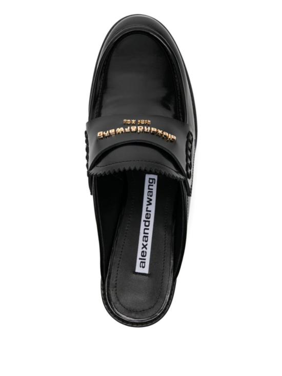 26SS 알렉산더 왕 뮬/슬리퍼 30126M003001 Black - ALEXANDER WANG