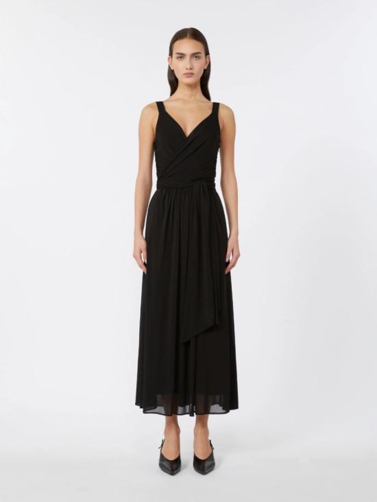 25FW 막스마라 롱 원피스 2526626011650003 Black - MAX MARA