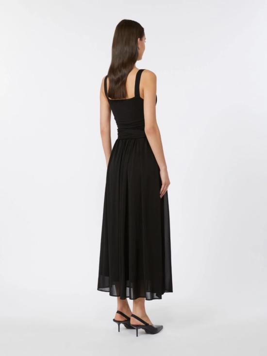 25FW 막스마라 롱 원피스 2526626011650003 Black - MAX MARA