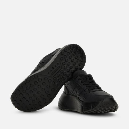 25FW 호간 HI-FI 하이파이 플랫폼 스니커즈 HXW6690FK700ZLB999 Black - HOGAN