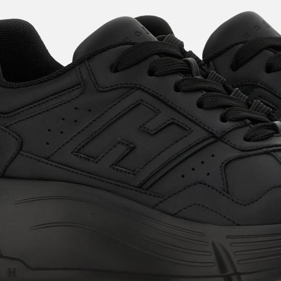 25FW 호간 HI-FI 하이파이 플랫폼 스니커즈 HXW6690FK700ZLB999 Black - HOGAN