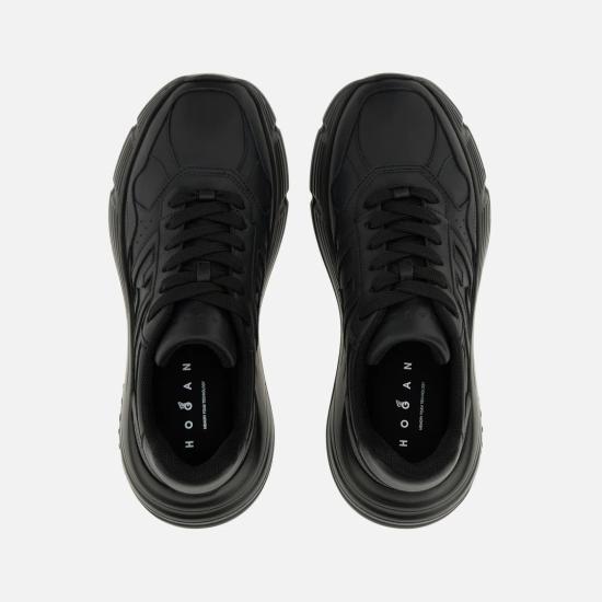 25FW 호간 HI-FI 하이파이 플랫폼 스니커즈 HXW6690FK700ZLB999 Black - HOGAN