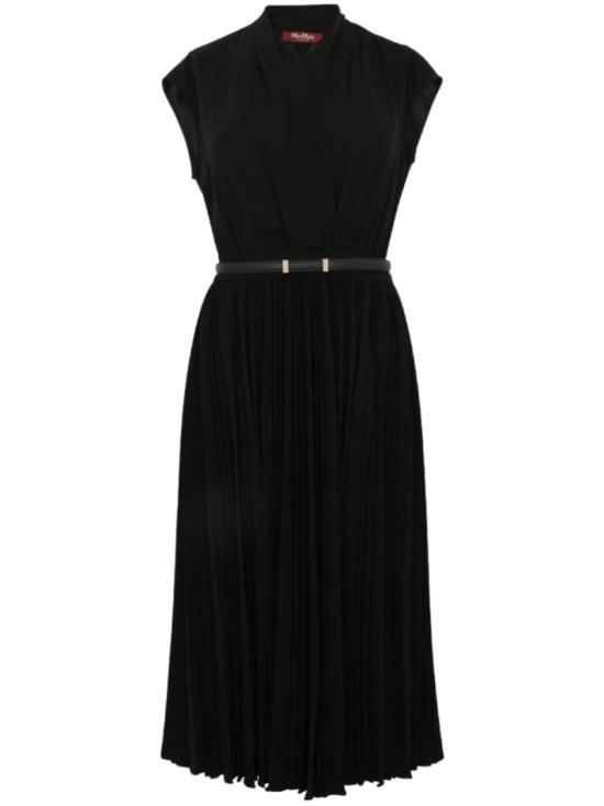 25FW 막스마라 미디 원피스 2526226081650001 Black