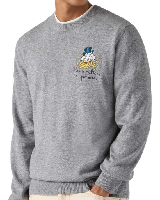25FW 세인트바쓰 스웨터 HERONLIGHTEMBRY02931I Grey - MC2 SAINT BARTH
