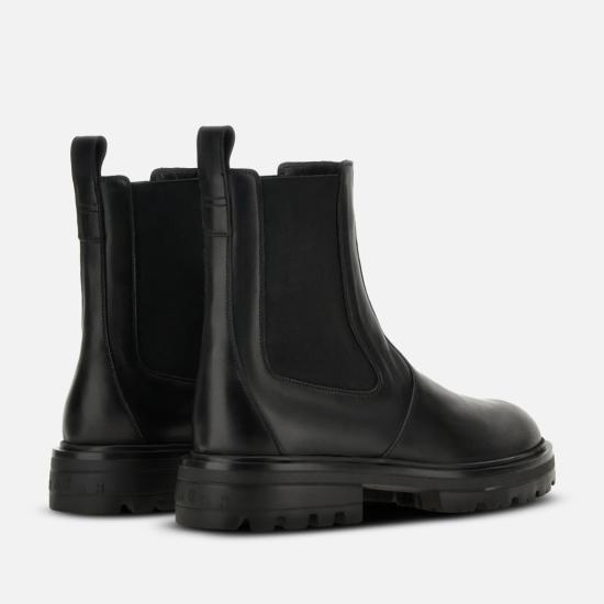 25FW 호간 부츠 HXM6730FM60KXTB999 Black - HOGAN