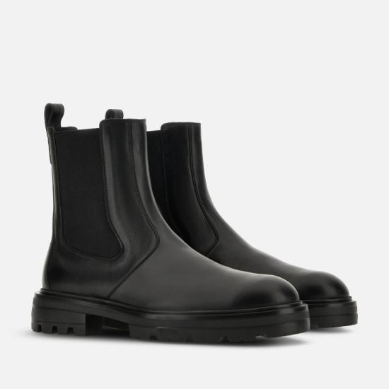 25FW 호간 부츠 HXM6730FM60KXTB999 Black - HOGAN