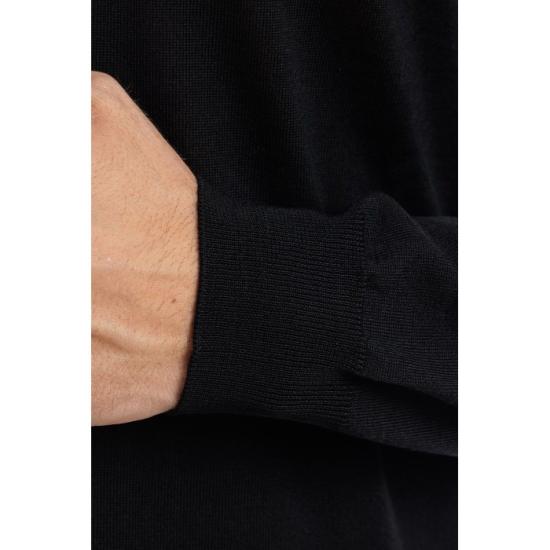 25FW 필리포 드 로렌티스 스웨터 GC1MLRM16R990 Black - FILIPPO DE LAURENTIIS