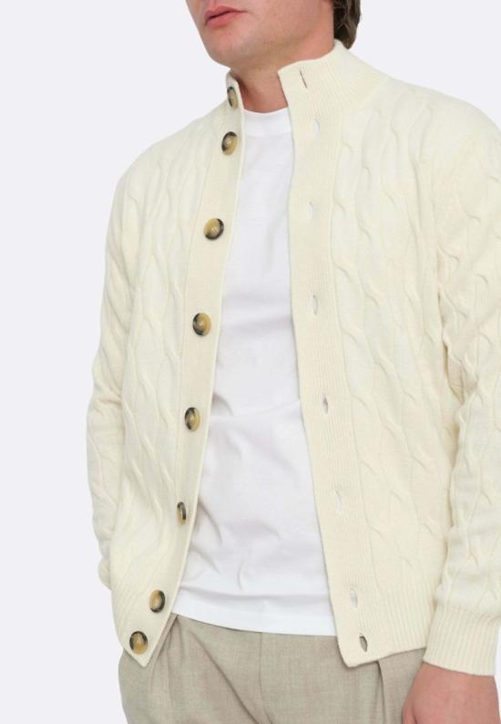 25FW Paolo Fiorillo Capri 가디건 BB3MLWC7T020 Neutrals - CAPRI