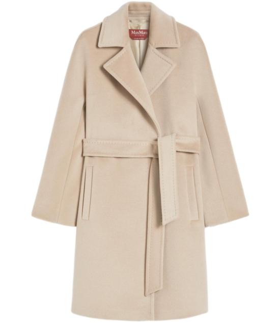 25FW 막스마라 더블 브레스트 미디 코트 2526016112600020 Neutrals