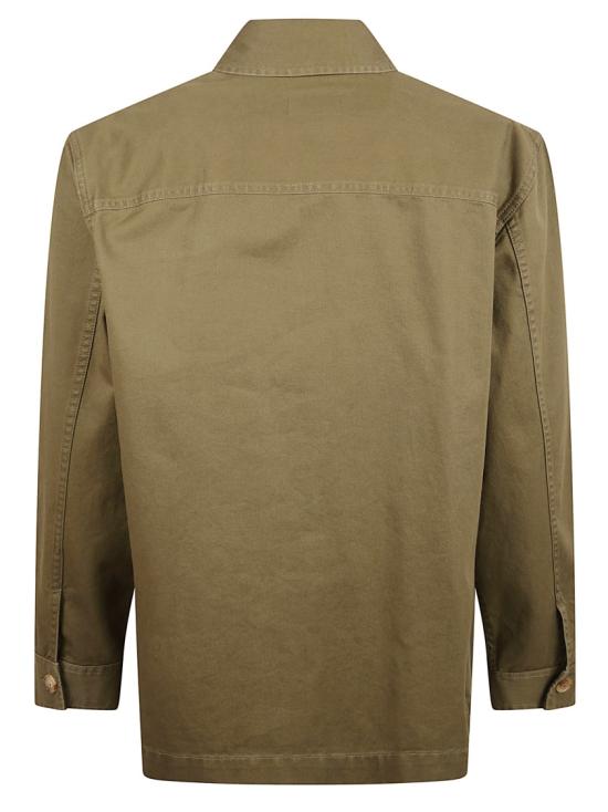 25FW 생로랑 긴팔 셔츠 838697Y253W3530 Brown - SAINT LAURENT