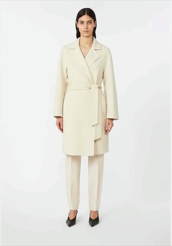 25FW 막스마라 코트 2526016021650003 White - MAX MARA