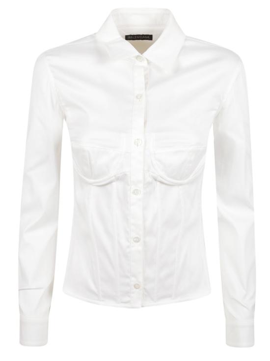 발렌시아가 셔츠 850782WTSM199000 White