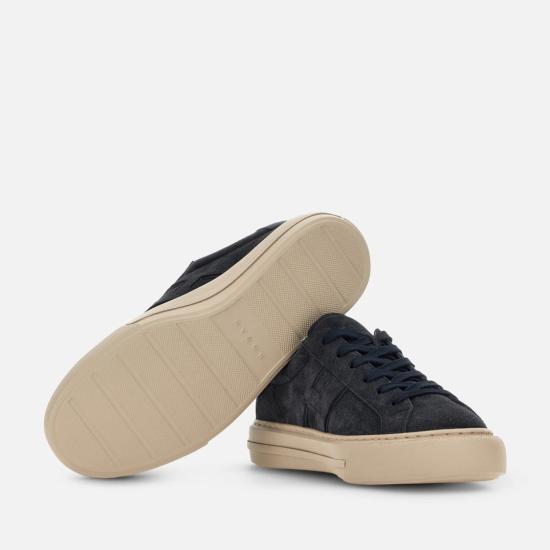 25FW 호간 레벨 스니커즈 HXM6910FU10UHOU801 Black - HOGAN