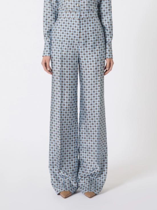 25FW 막스마라 스트레이트 팬츠 2526136071650002 Grey - MAX MARA