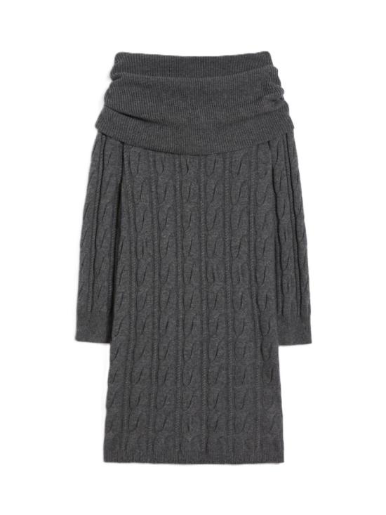 25FW 막스마라 미디 원피스 2526326022650010 Grey