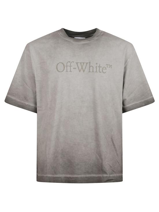 25FW 오프화이트 반팔 티셔츠 OMAA120F25JER00Q1212 Grey