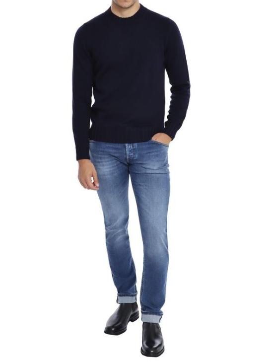 25FW 필리포 드 로렌티스 스웨터 GC3MLWM5R881 Black - FILIPPO DE LAURENTIIS