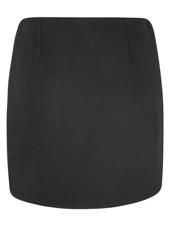 25FW 베르사체 숏 스커트 10217771A127891B000 Black - VERSACE