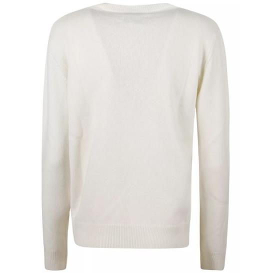 25FW 세인트바쓰 긴팔 티셔츠 NEWQUEEN02226I White - MC2 SAINT BARTH