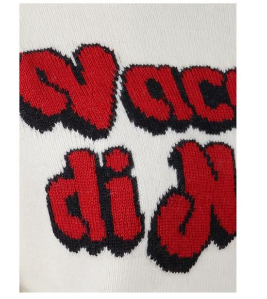 25FW 세인트바쓰 긴팔 티셔츠 NEWQUEEN02226I White - MC2 SAINT BARTH