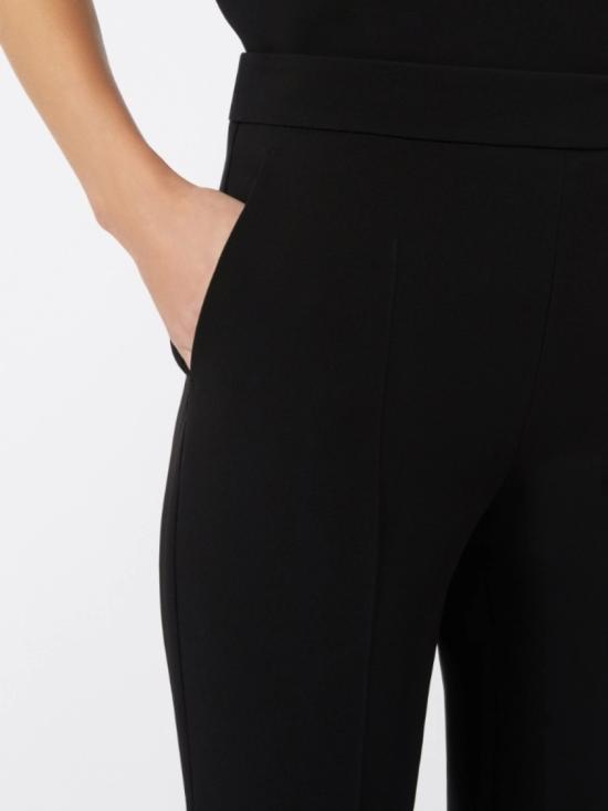 25FW 막스마라 스트레이트 팬츠 2526136021650001 Black - MAX MARA