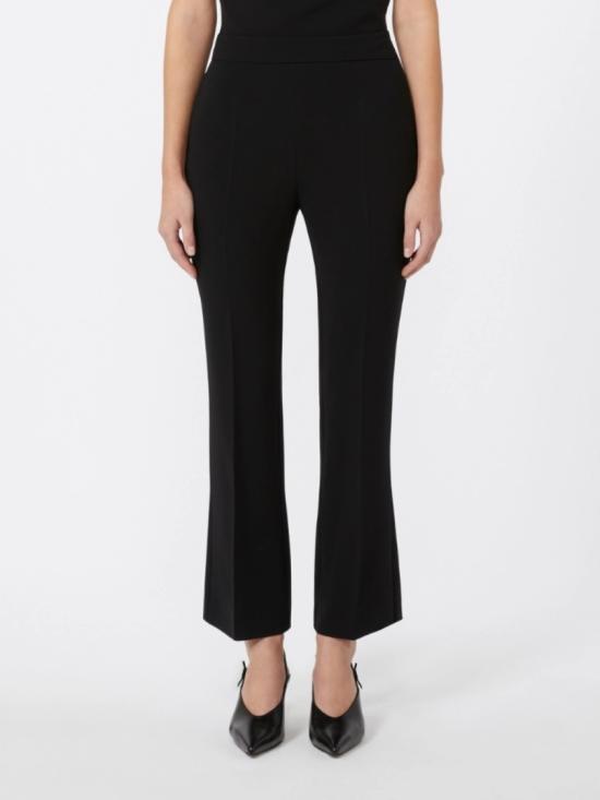 25FW 막스마라 스트레이트 팬츠 2526136021650001 Black - MAX MARA