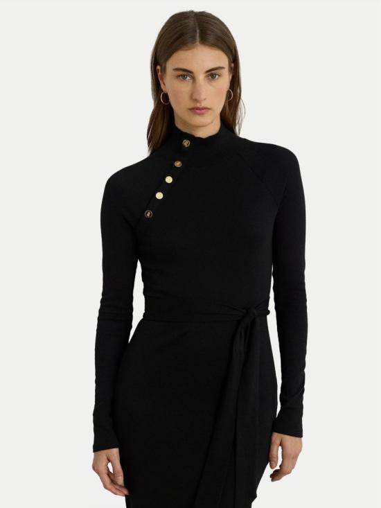 25FW 랄프 로렌 롱 원피스 200980036001 Black - RALPH LAUREN