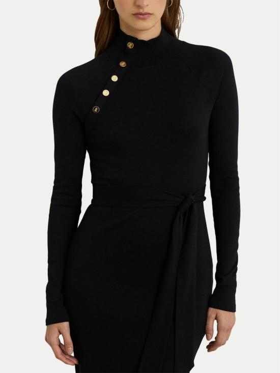 25FW 랄프 로렌 롱 원피스 200980036001 Black - RALPH LAUREN