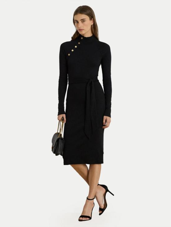 25FW 랄프 로렌 롱 원피스 200980036001 Black - RALPH LAUREN