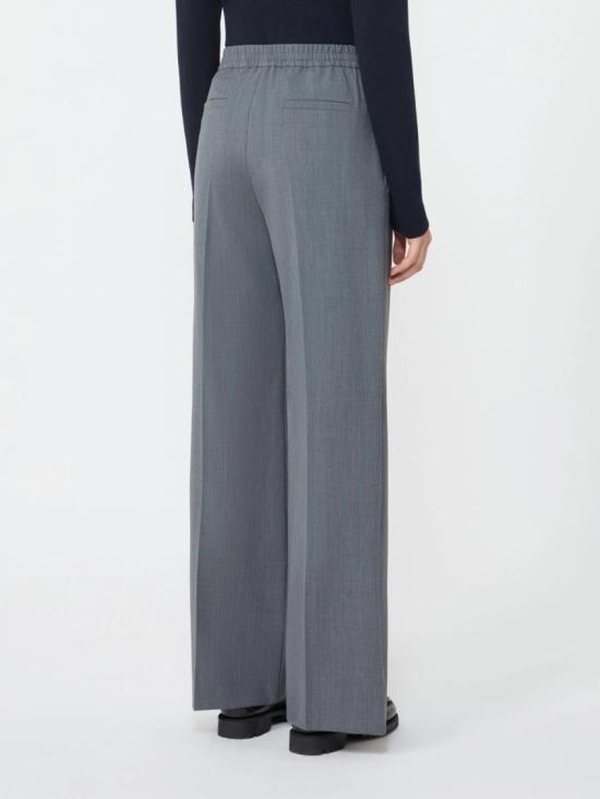 25FW 막스마라 스트레이트 팬츠 2525136032650006 Grey - MAX MARA