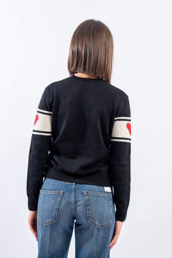 25FW 세인트바쓰 스웨터 NEWQUEEN02024I Black - MC2 SAINT BARTH