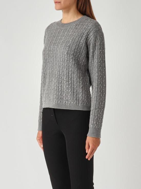 25FW 막스마라 스웨터 2526366082650002 Grey - MAX MARA