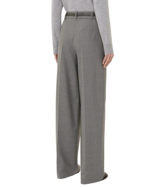 25FW 막스마라 스트레이트 팬츠 2526136082650010 Grey - MAX MARA
