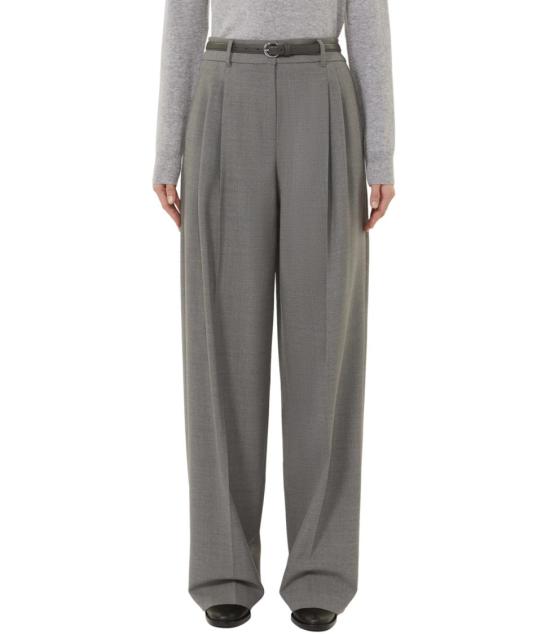 25FW 막스마라 스트레이트 팬츠 2526136082650010 Grey