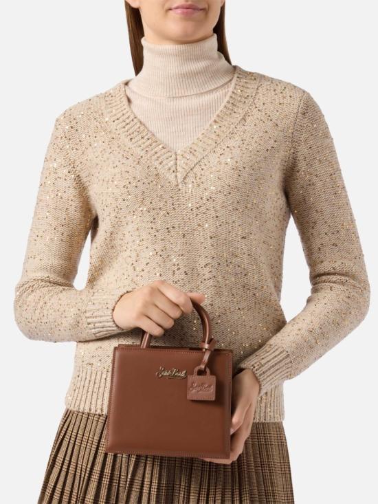 25FW 세인트바쓰 숄더백 SHOPBAGMINI00504I Brown - MC2 SAINT BARTH
