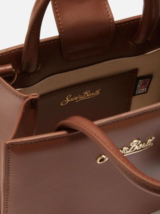 25FW 세인트바쓰 숄더백 SHOPBAGMINI00504I Brown - MC2 SAINT BARTH