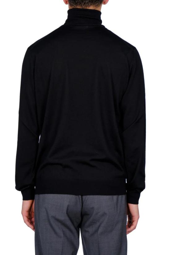 25FW 필리포 드 로렌티스 터틀넥 DV1MLRM16R990 Black - FILIPPO DE LAURENTIIS