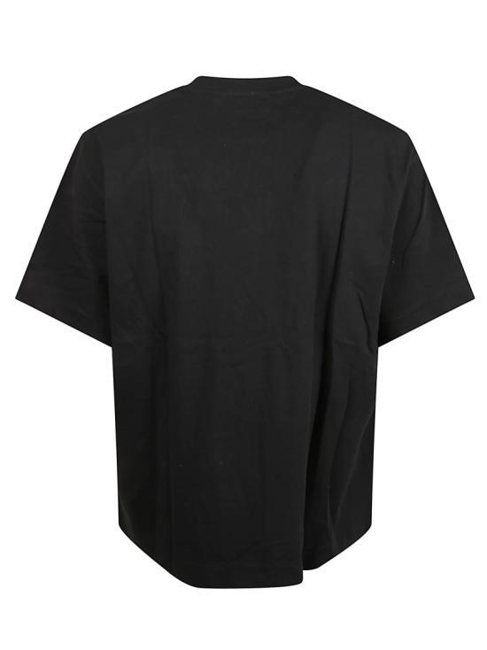 25FW 오프화이트 반팔 티셔츠 OMAA120C99JER0081001 Black - OFF WHITE