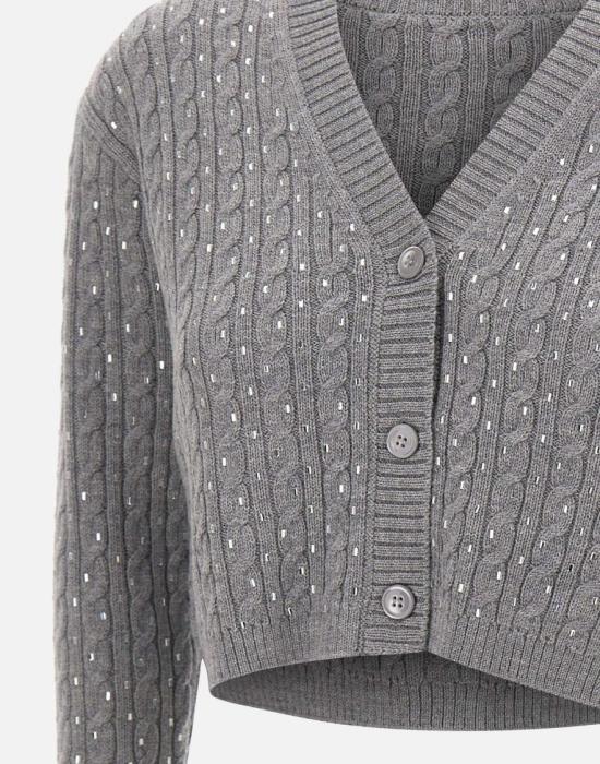 25FW 막스마라 가디건 2526346032650002 Grey - MAX MARA