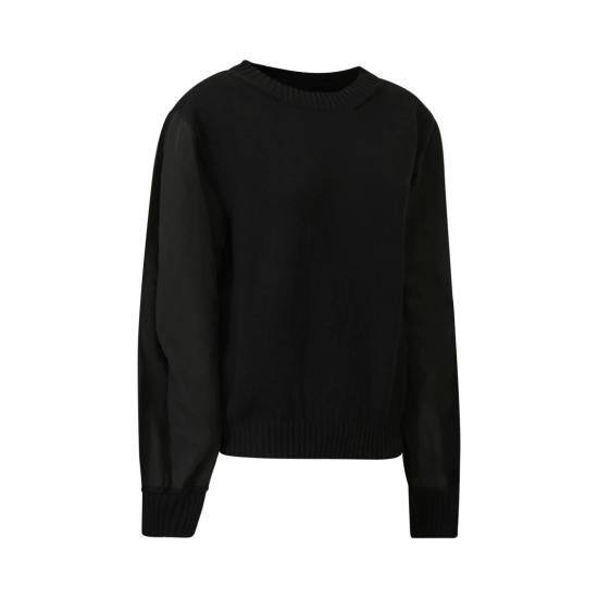 25FW 막스마라 스웨터 2526366037650006 Black - MAX MARA