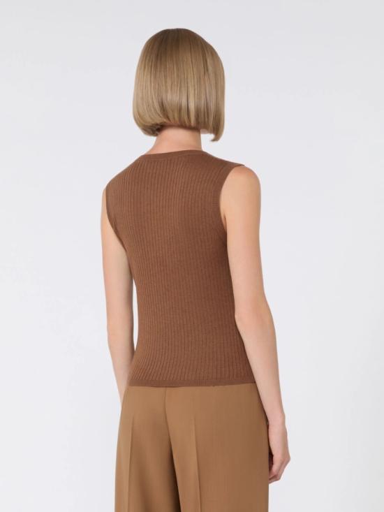 25FW 막스마라 스웨터 2526366161650003 Brown - MAX MARA