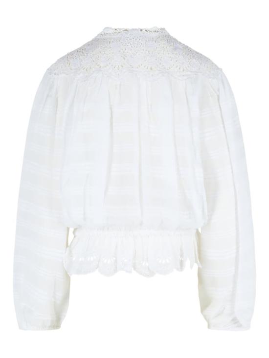 26SS 이자벨마랑 블라우스 HT0767FAD1J05E20WH White - ISABEL MARANT