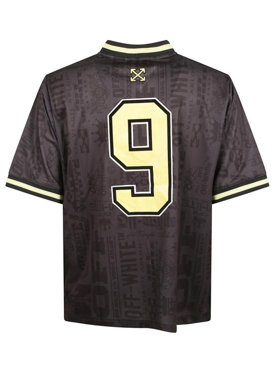 25FW 오프화이트 반팔 티셔츠 OMAD00SF25JER0021010 Black - OFF WHITE