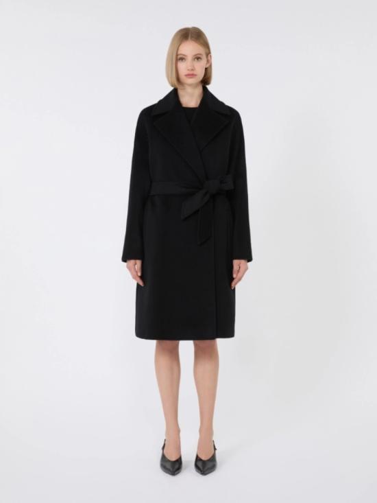 25FW 막스마라 코트 2526016091600013 Black - MAX MARA